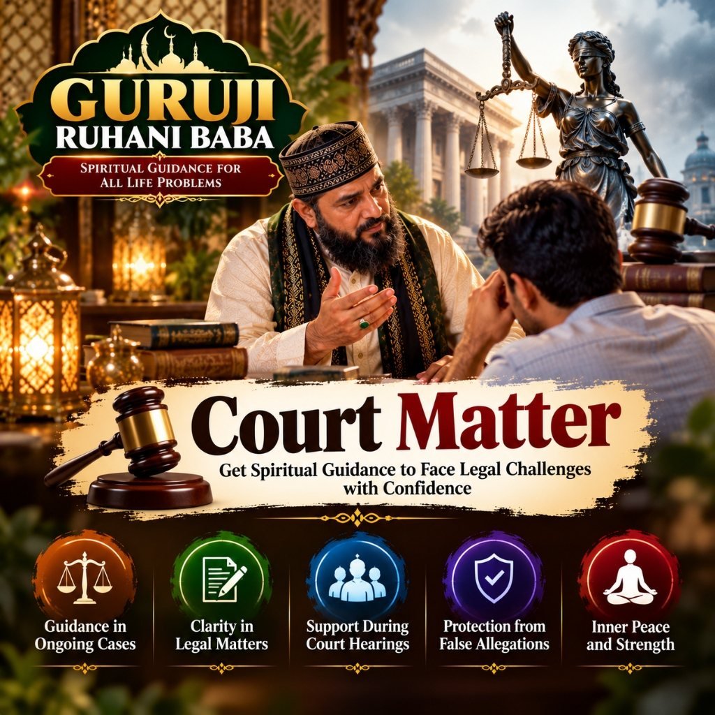Court Matter Legal Solutions - Guru Ji Ruhani Baba