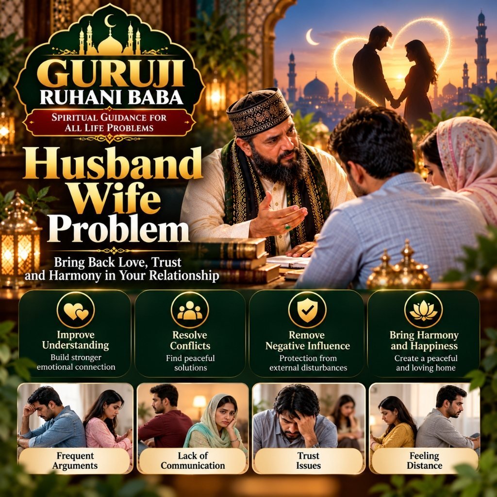 Husband Wife Problem Solutions - Guru Ji Ruhani Baba