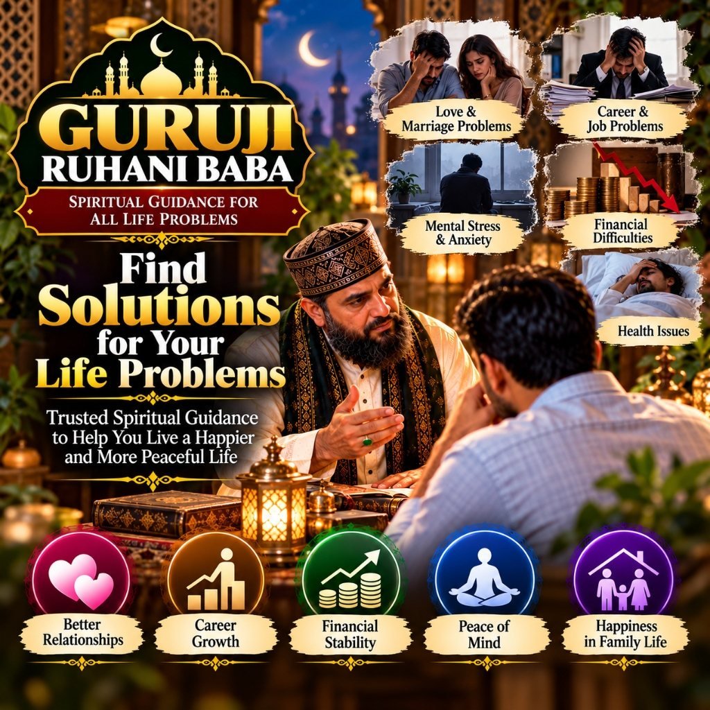 Find Solutions for Your Life Problems - Guru Ji Ruhani Baba